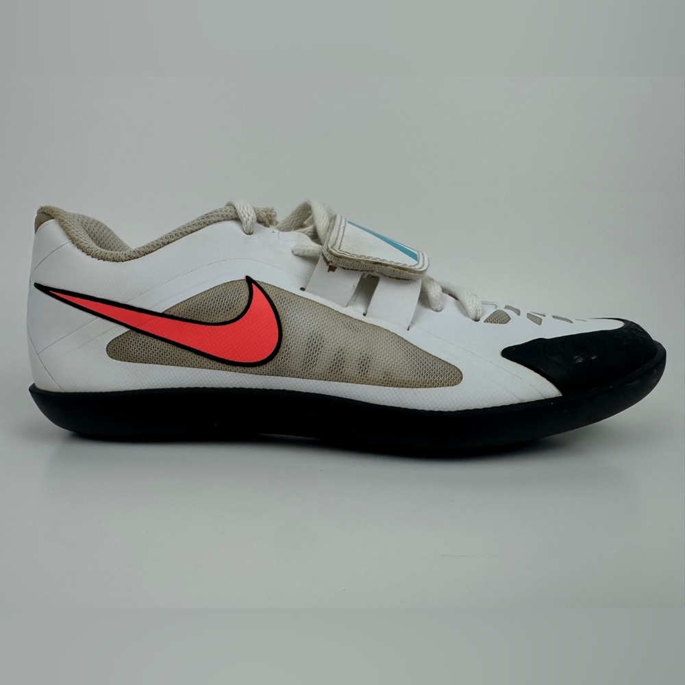 NIKE Zoom Rival SD 2 Track White Flash Crimson Shoes Men’s 6.5 - Picture 6 of 11